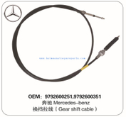 Auto Parts AT Selector Cable OEM 9792600251